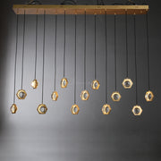 JC Newton Linear Chandelier 54", 72"