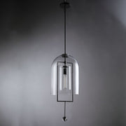 JC Ondel Glass Pendant Light 28"H, 32"H