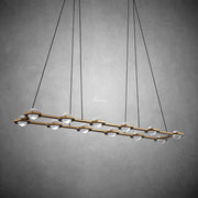 JC Newton Rectangular Chandelier 54", 72"