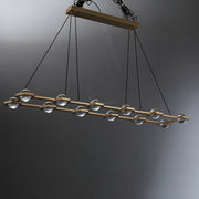 JC Newton Rectangular Chandelier 54", 72"