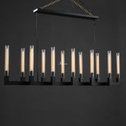 JC Prismatic Candlestick Series Glass Chandelier