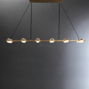 JC Newton Rectangular Chandelier 54", 72"