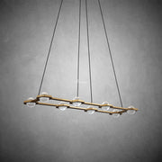 JC Newton Rectangular Chandelier 54", 72"