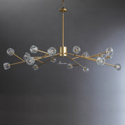 Bille De Crystal Round Chandelier 60"