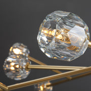 Bille De Crystal Round Chandelier 60"