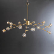 Bille De Crystal Round Chandelier 60"