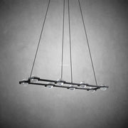 JC Newton Rectangular Chandelier 54", 72"