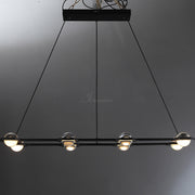 JC Newton Rectangular Chandelier 54", 72"