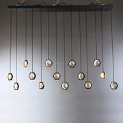 JC Newton Linear Chandelier 54", 72"