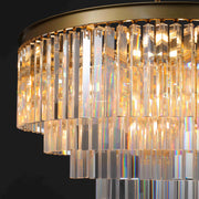 JC French Classicm Series K9 Crystal Round / Linear Chandelier