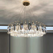 JC Luxurious K9 Crystal Chandelier Modern Ceiling Light Fixtures Set