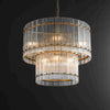 JC Sofil 2-Tier Round Chandelier 22"