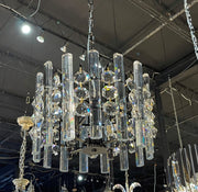 JC Ariel Gem Round Crystal Chandelier