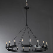 JC Caminare Vintage Filament Round Chandelier