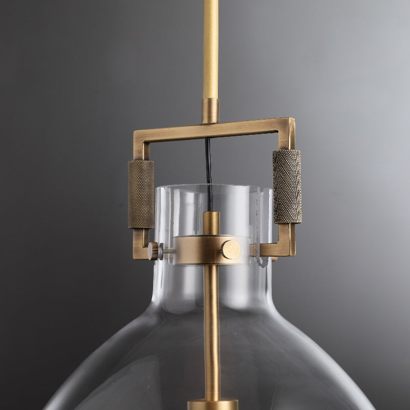 Machine Glass Cloche Pendant 10" 14" 18"