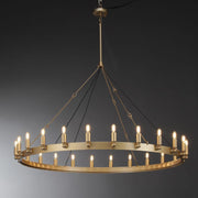 JC Caminare Vintage Filament Round Chandelier