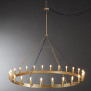 JC Caminare Vintage Filament Round Chandelier