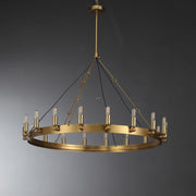 JC Caminare Vintage Filament Round Chandelier