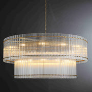 JC Sofil 2-Tier Round Chandelier 60"