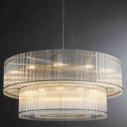 JC Sofil 2-Tier Round Chandelier 60"