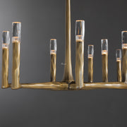 JC Theonis Linear Chandelier 54”