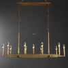 JC Theonis Linear Chandelier 54”