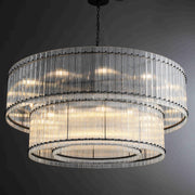 JC Sofil 2-Tier Round Chandelier 60"