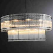 JC Sofil 2-Tier Round Chandelier 60"