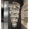 JC Bourbons Louis Flower 5-Tier Crystal Round Chandelier