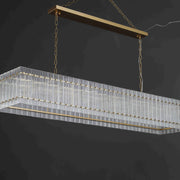 JC Sofil Rectangle Chandelier 54"