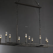 JC Theonis Linear Chandelier 72”