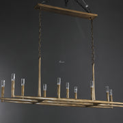 JC Theonis Linear Chandelier 72”