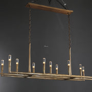 JC Theonis Linear Chandelier 72”