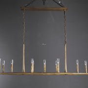 JC Theonis Linear Chandelier 72”