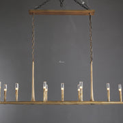 JC Theonis Linear Chandelier 72”