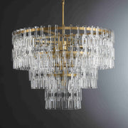 JC Margerie 3-Tier Round Chandelier 36"