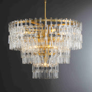 JC Margerie 3-Tier Round Chandelier 36"