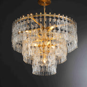 JC Margerie 3-Tier Round Chandelier 36"