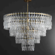 JC Margerie 4-Tier Round Chandelier 48"