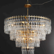 JC Margerie 4-Tier Round Chandelier 48"