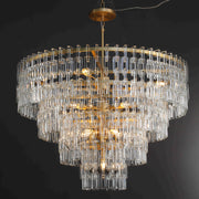 JC Margerie 4-Tier Round Chandelier 48"