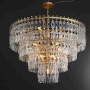 JC Margerie 4-Tier Round Chandelier 48"