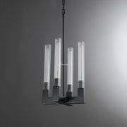 JC Prismatic Candlestick Series Glass Pendant