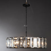 JC Aubrey Crystal Round Chandelier 43"