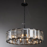 JC Aubrey Crystal Round Chandelier 31"