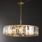 JC Aubrey Crystal Round Chandelier 43"