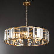 JC Aubrey Crystal Round Chandelier 31"