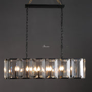 JC Aubrey  Crystal Rectangular Chandelier 42", 54"