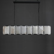 JC Aubrey Calcite Rectangular Chandelier 54"