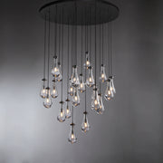 JC Raindrops Round Chandelier 47"